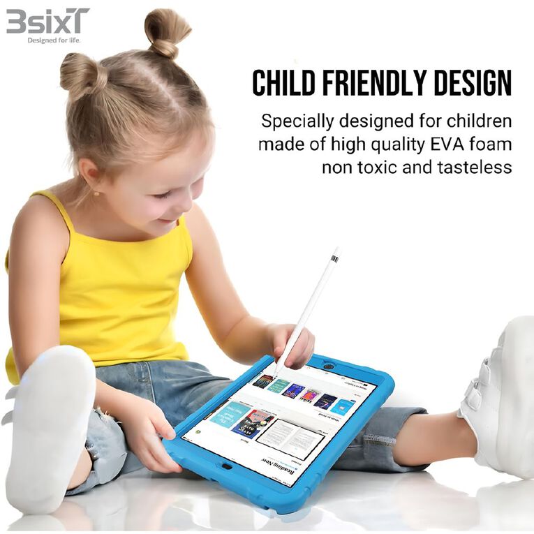 3SIXT Kids Safe Case - iPad 10.9 Gen 10 - Blue, , hi-res