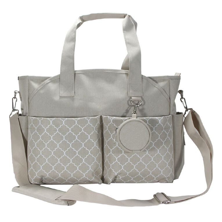 Babywise Nappy Tote Natural, , hi-res