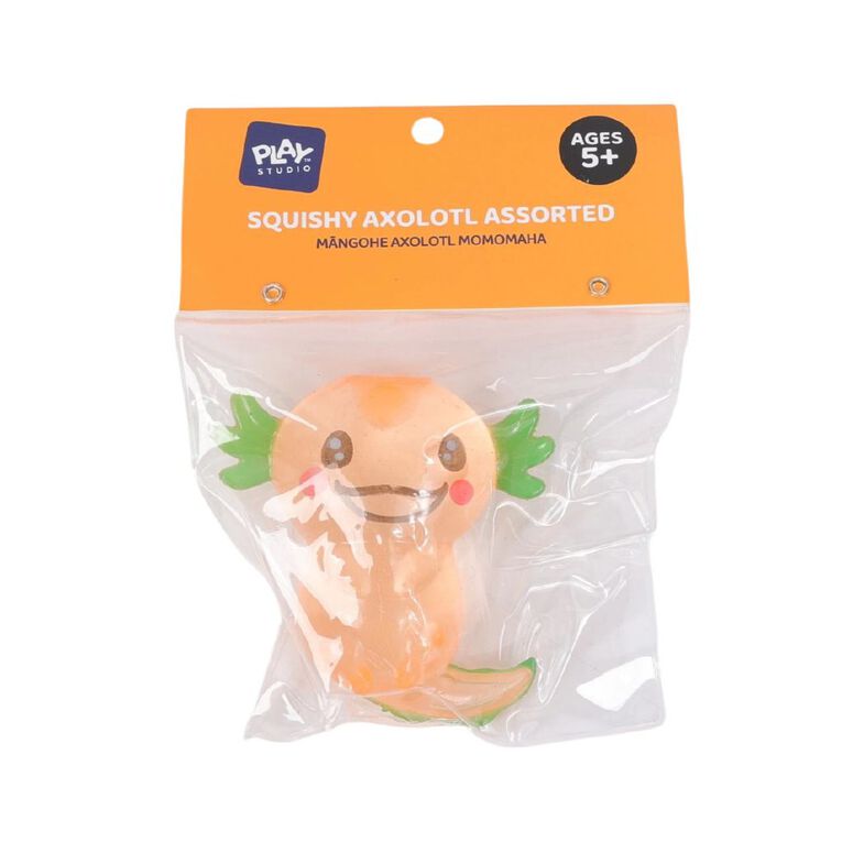 Play Studio Squishy Sparkle Axolotl Assorted, , hi-res