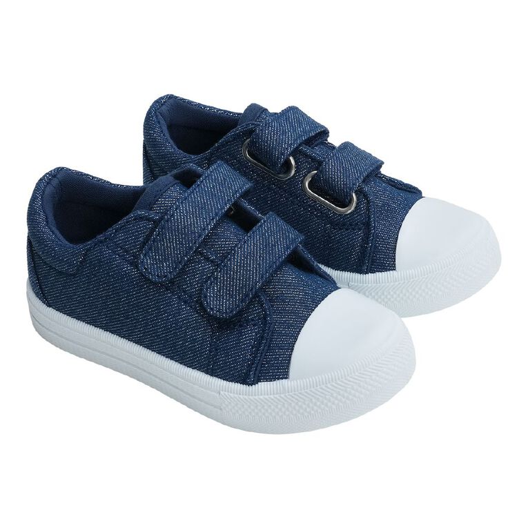 Young Original Junior Kids' Sparkle Sneakers, Navy, hi-res