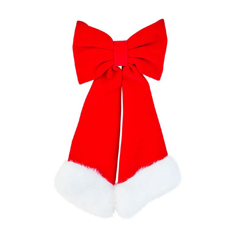 Wonderland Christmas Bow Clip, , hi-res