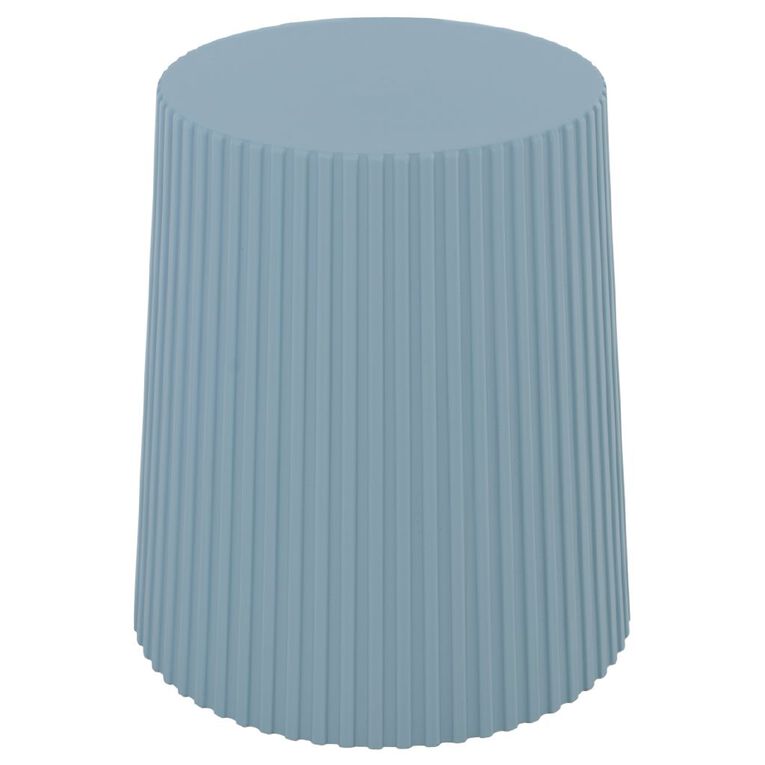Living & Co Nova Resin Side Table Navy, , hi-res