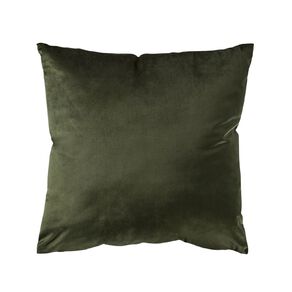 Living & Co Cushion Velvet Green Dark 50cm x 50cm