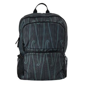 Karanga Ink Backpack Black Green/Black 20L