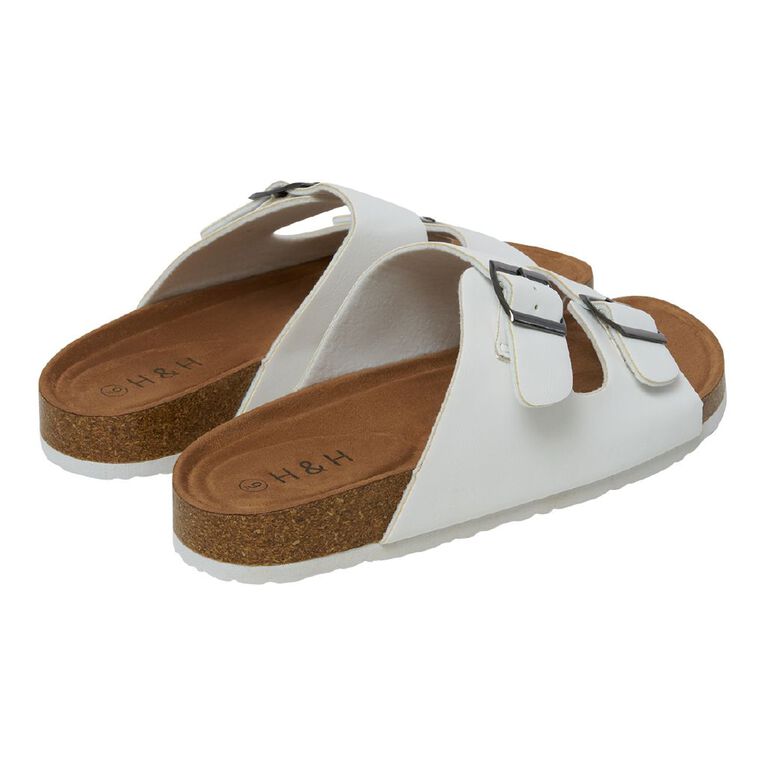 H&H Women's Rachel Sandals, White, hi-res