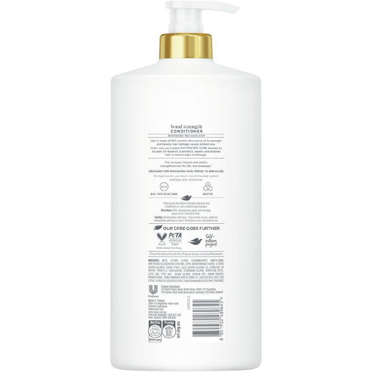 Dove Damage Therapy Bond Strength Conditioner 850ml, , hi-res