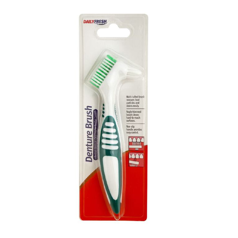 Daily Fresh Denture Brush, , hi-res