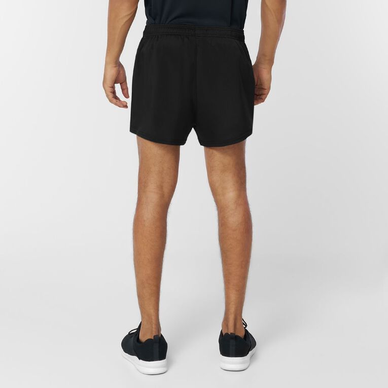 Active Intent Men's Supporter League Shorts, Black, hi-res