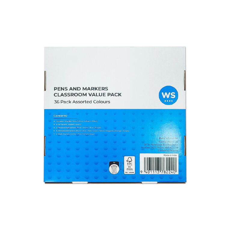 WS Classroom Writing Set 16 Piece, , hi-res