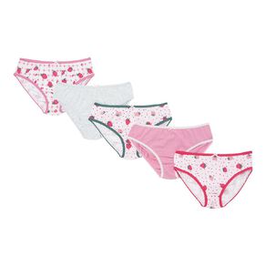 H&H Girls' Briefs 5 Pack