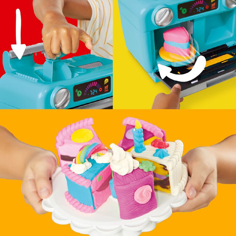 Play-Doh Super Slice Cake Playset, , hi-res
