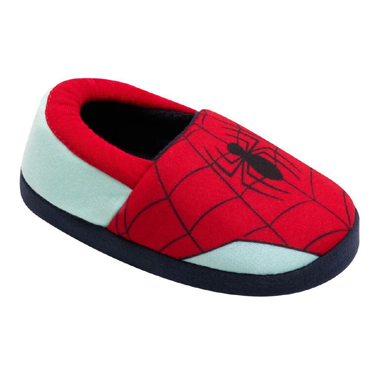 Spider-Man Junior Kids' Slippers, Red, hi-res