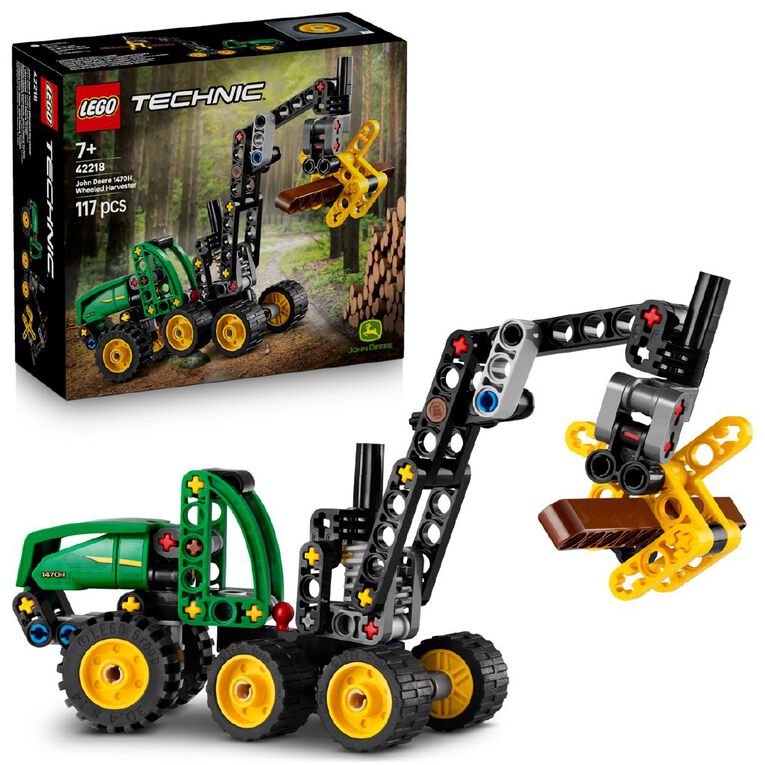 LEGO Technic John Deere 1470H Wheeled Harvester 42218, , hi-res
