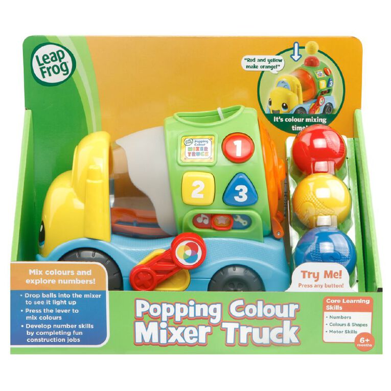 Leap Frog Poppin Colour Mixer Truck, , hi-res