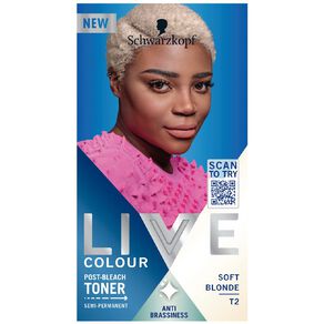 Schwarzkopf Live Colour Semi-Permanent Toner Soft Blonde T2