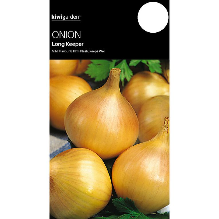 Kiwi Garden Onion Long Keep Seeds, , hi-res