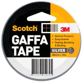 Scotch Gaffa Tape 48mm x 15m Silver
