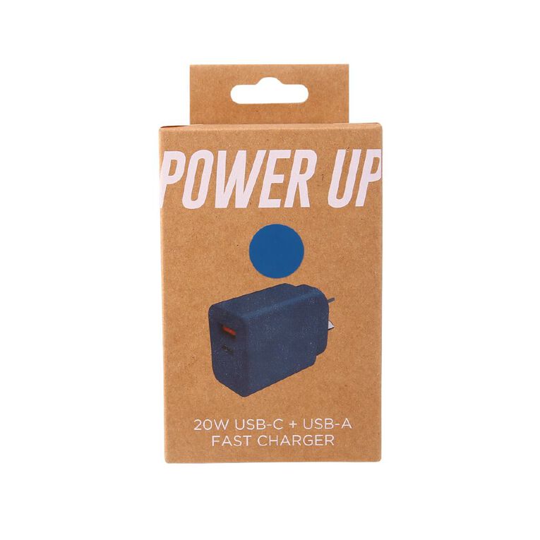 Lifestyles PD 20W USB-C Wall Charger Blue, , hi-res