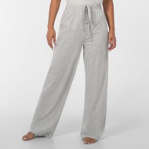 H&H Women's Plain Knit Pyjama Pants