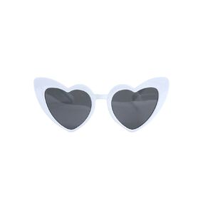 H&H Heart Sunglasses White