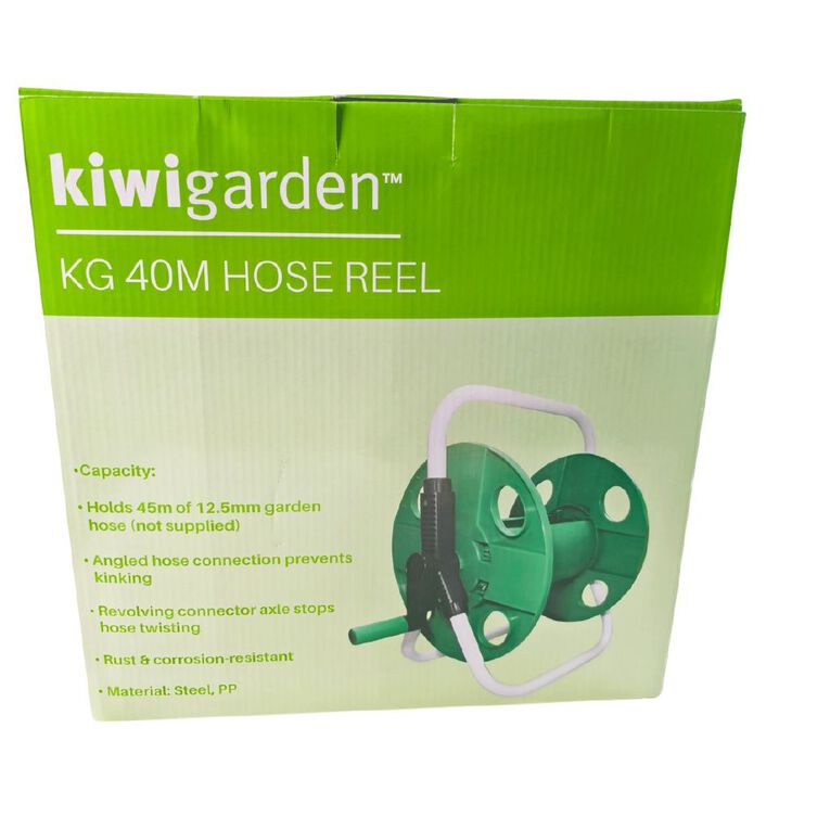 Kiwi Garden Hose Reel 40m, , hi-res