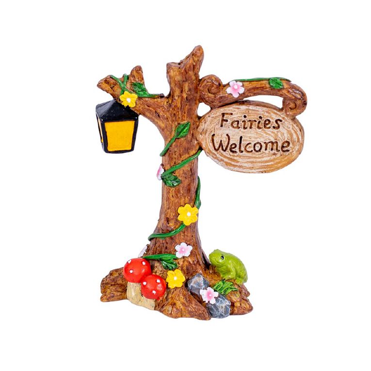 Kiwi Garden Fairies Welcome Sign, , hi-res