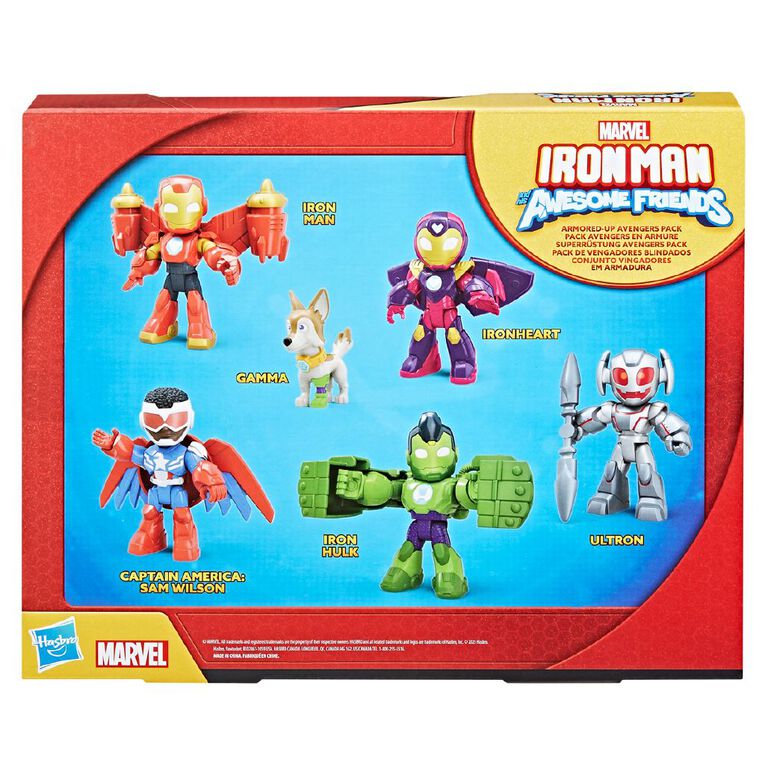 Marvel Iron Man & Friends Armored Up Avengers Pack, , hi-res