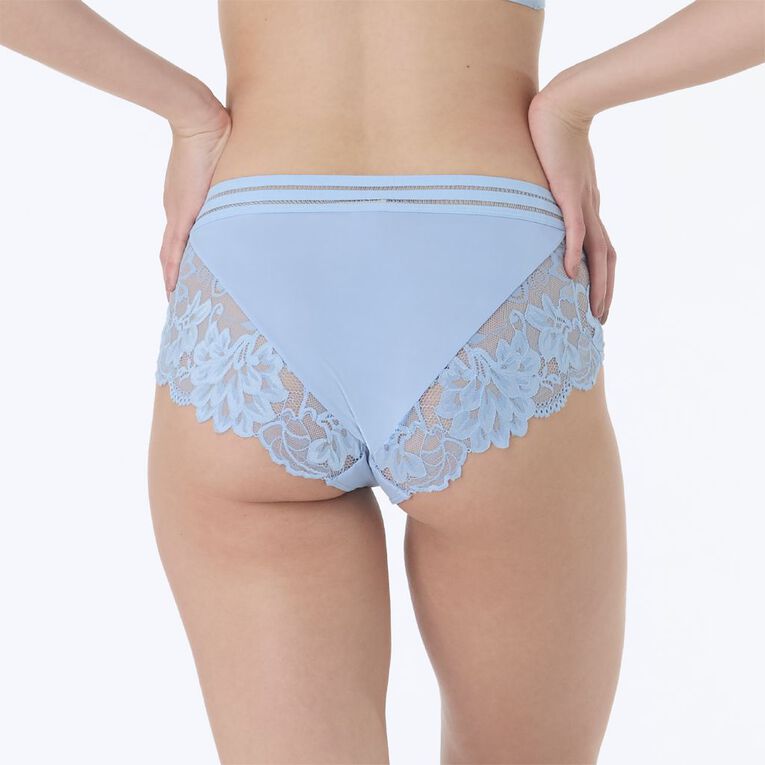 H&H Women's Elegance Boyleg Briefs, Blue Light, hi-res