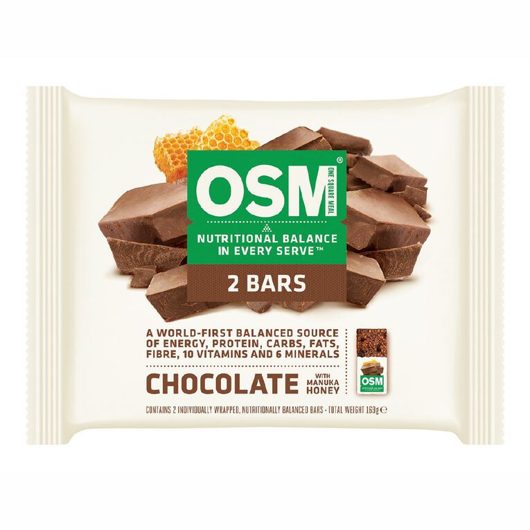 One Square Meal Chocolate 169g 2 Pack, , hi-res