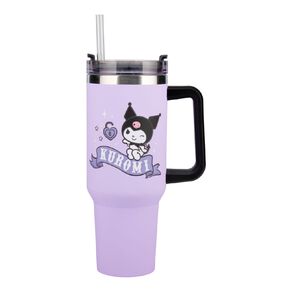 Paladone Kuromi 900ml Multiway Travel Cup and Straw