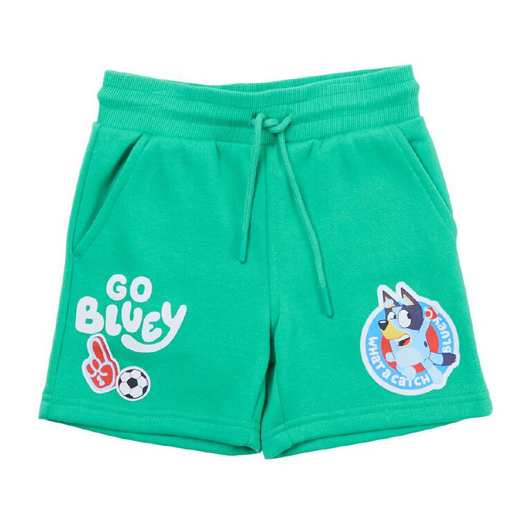 Bluey Shorts, Green Light, hi-res