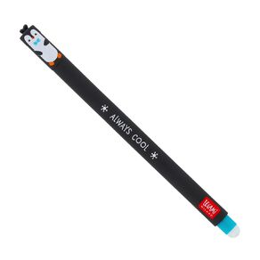 Legami Penguin Erasable Gel Pen Turquoise