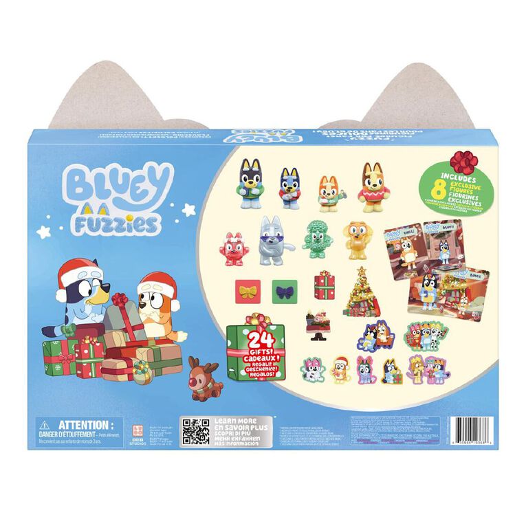 Bluey Fuzzies Pack Advent Calendar Series 15, , hi-res