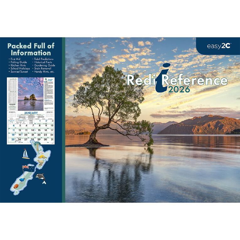 Easy2C 2026 Calendar Iconic NZ Images, , hi-res