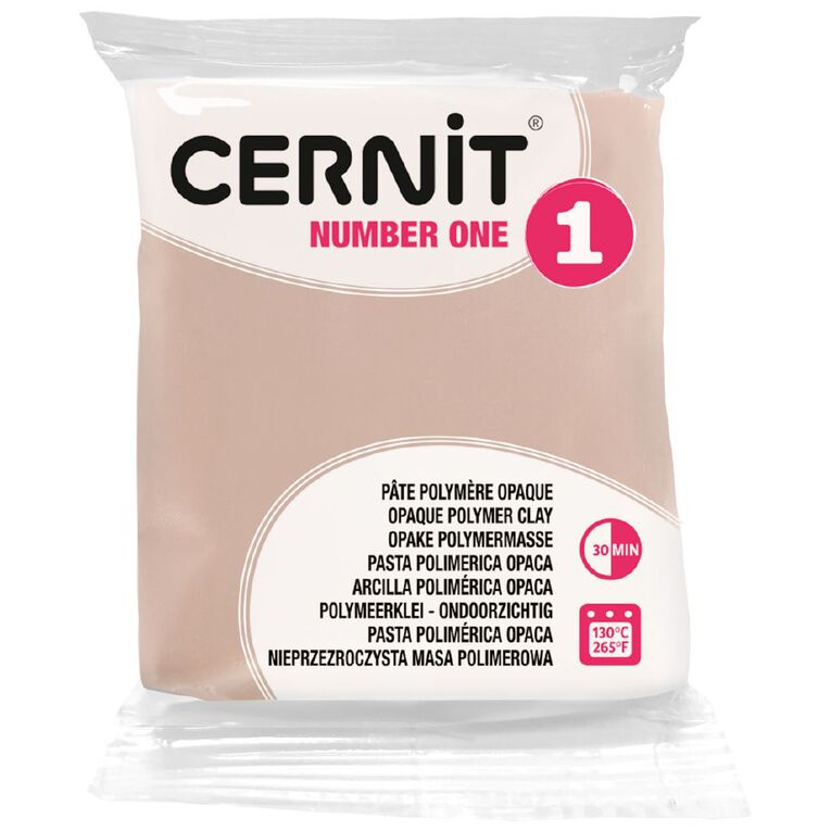 Cernit Polymer Clay No1 56g Rose Beige, , hi-res