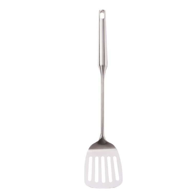 Living & Co Signature Stainless Steel Slotted Turner, , hi-res