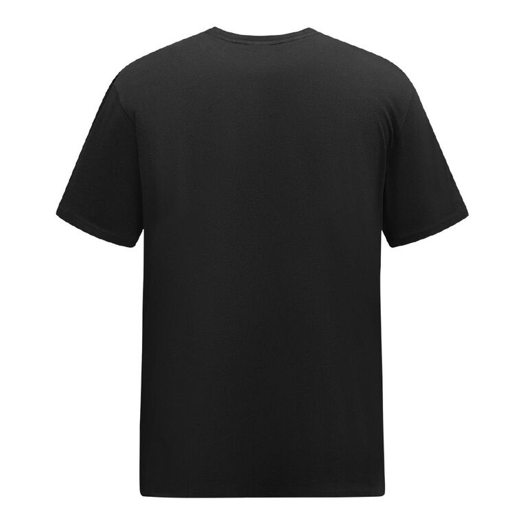 Black Ferns Adults' Short Sleeve Tee, Black, hi-res