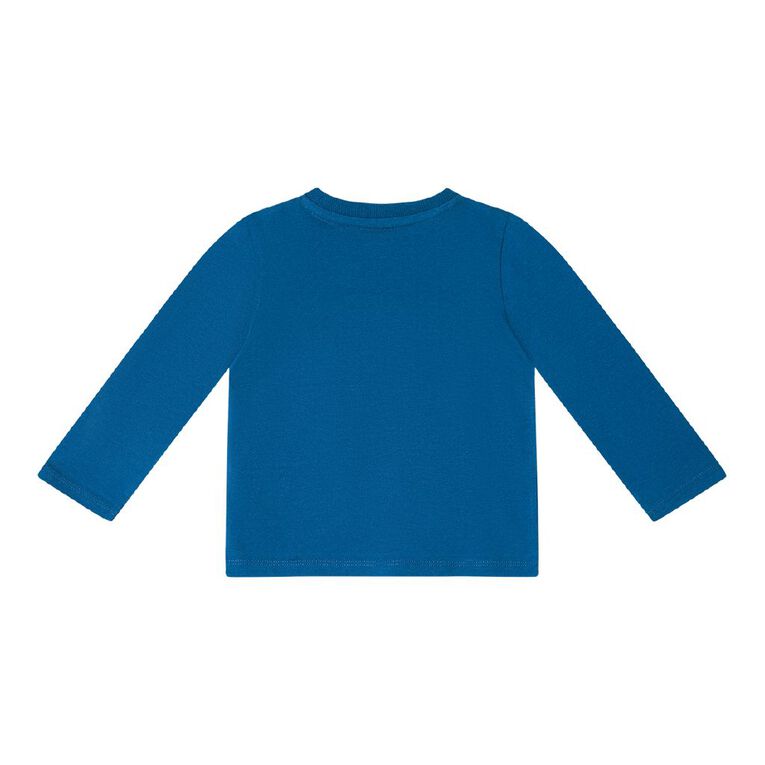 Paw Patrol Toddler Long Sleeve Print Tee, Blue Mid, hi-res