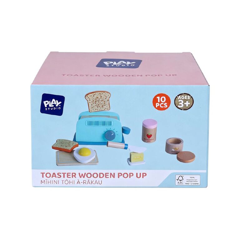 Play Studio Toaster Wooden Pop Up, , hi-res