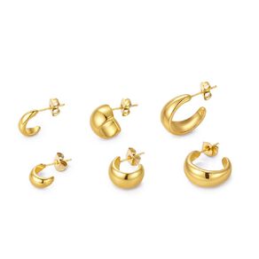 Hoop Earrings 3 Pairs