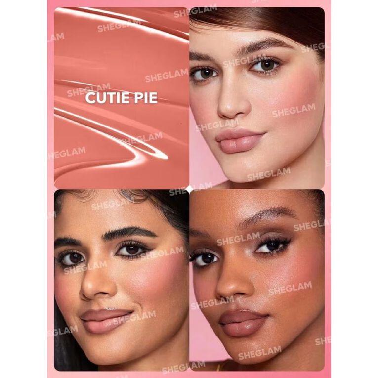 Sheglam Color Bloom Liquid Blush Cutie Pie 5.2ml, , hi-res
