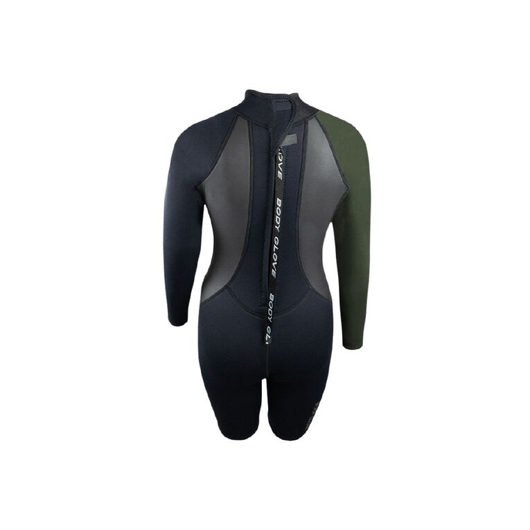 Body Glove Womens Long Sleeve Springsuit Black Size 10, Black, hi-res