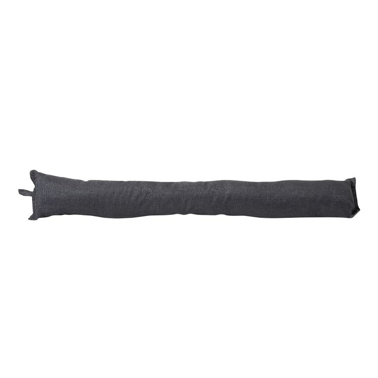 Living & Co Draught Stop Natural 14x17cm Grey, , hi-res