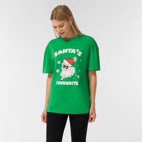 H&H Women's Christmas Printed Tee
