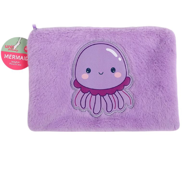 Uniti Kids Mermaid Jellyfish Pencil Case, , hi-res