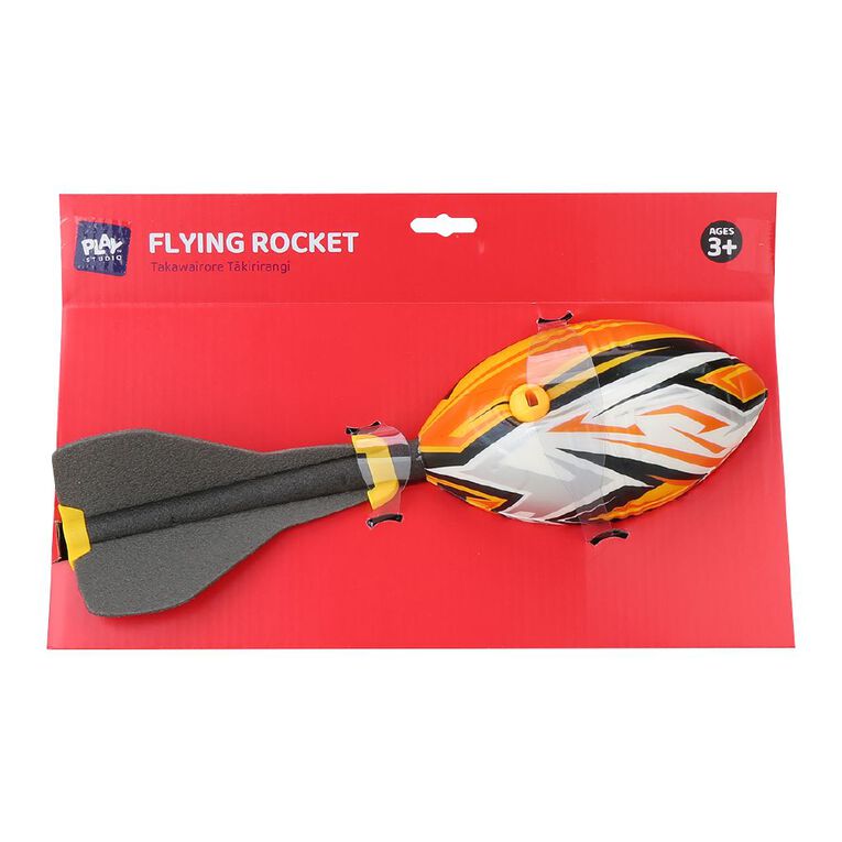Play Studio Flying Rocket with Whistle 31cm Assorted., , hi-res