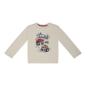 Young Original Long Sleeve Printed Tee