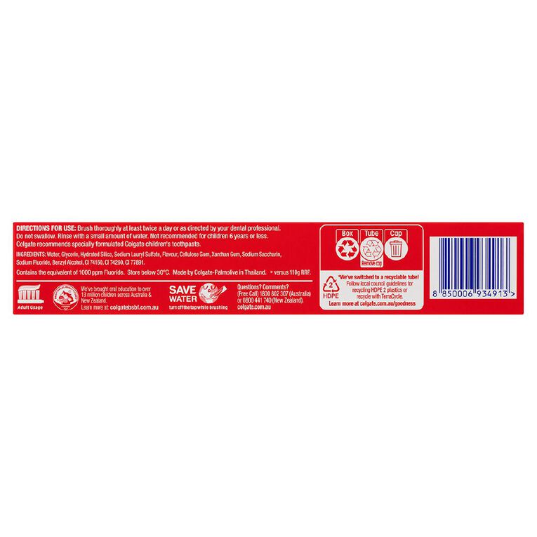 Colgate Triple Action Toothpaste Value Pack 210g, , hi-res