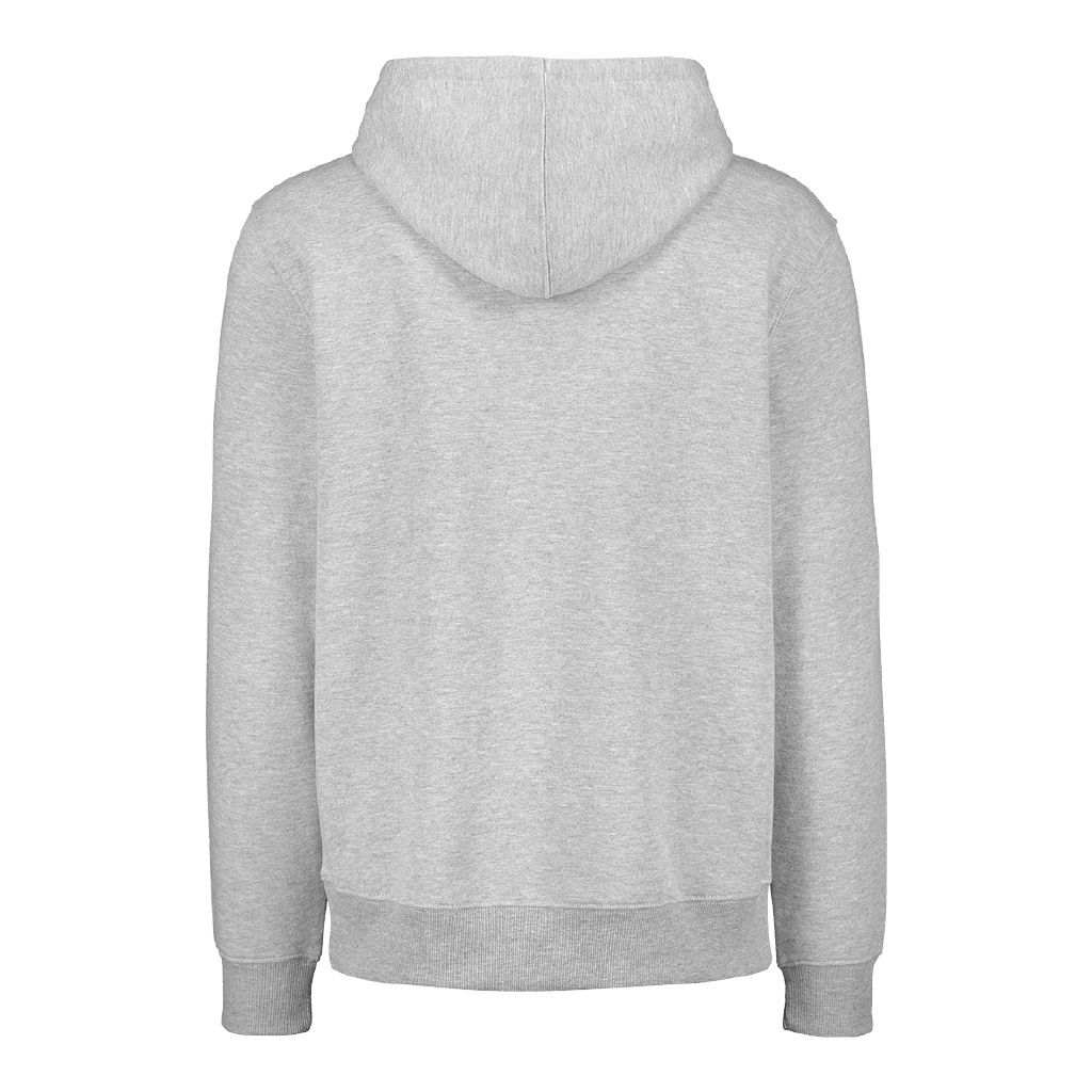 grey sweatshirt jacket