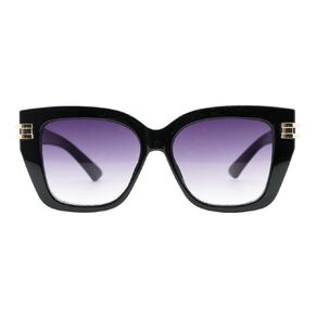 H&H Women's Squared Tort Metal Sunglasses